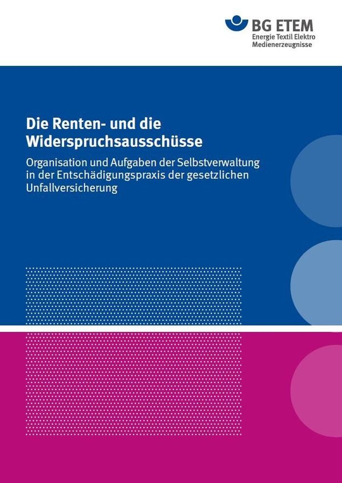 Die Renten- und die Widerspruchsausschüsse
