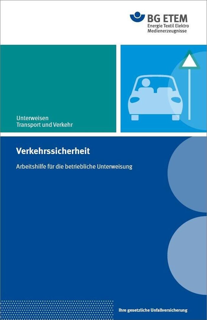 Unterweisungshilfe "Verkehrssicherheit" (deutsch und englisch)