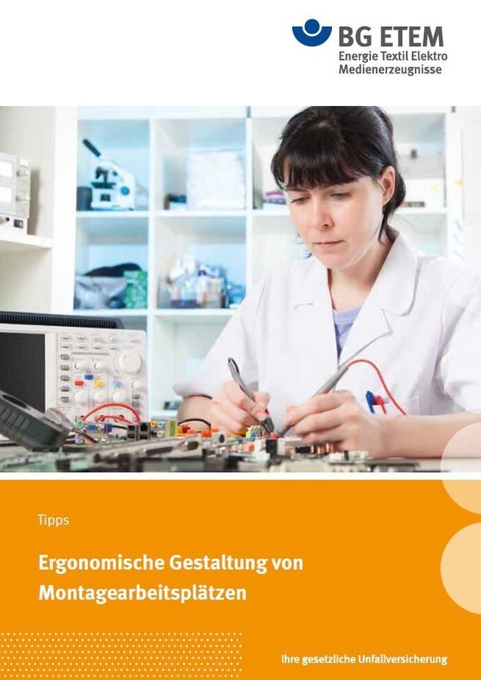 Ergonomische Gestaltung von Montagearbeitsplätzen